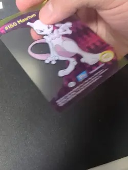 Mewtwo PC5 #150 - Topps Pokemon Series 2 - Pokemon Card - Clear Plastic LP - Image 3