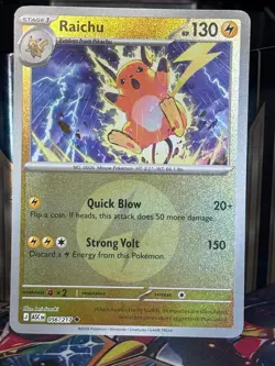 Raichu (Energy Symbol Pattern) 056/217 Uncommon Ascended Heroes Pokemon NM - Image 1