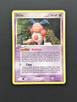 Ditto (Mr. Mime) 38/113 - Pokemon 2005 - EX Delta Species - Yuka Morii - Image 1