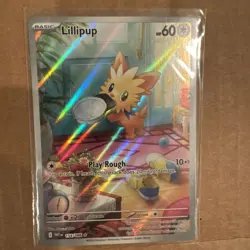 Pokemon TCG Lillipup Full Art 154/086 Mint Condition Near Mint - Image 1