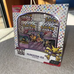 Pokemon TCG Scarlet and Violet - 151 Alakazam ex Collection Box - 4 Packs 820650855269 - Image 2