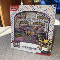 Pokemon TCG Scarlet and Violet - 151 Alakazam ex Collection Box - 4 Packs 820650855269 - Image 3