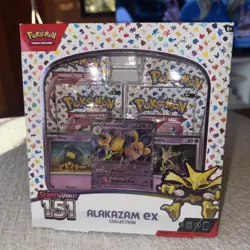 Pokemon TCG Scarlet and Violet - 151 Alakazam ex Collection Box - 4 Packs 820650855269 - Image 5