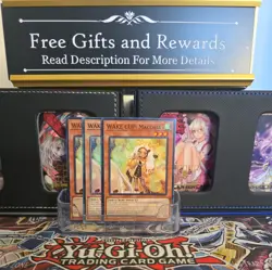 Playset 3x DOOD-EN032 WAKE CUP! Macchia Yu-Gi-Oh Common - Image 1