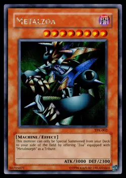 Metalzoa - TFK-002 NM Prismatic Secret Rare The Falsebound Kingdom Yu-Gi-Oh - Image 1