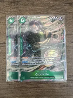 Crocodile Alt Art ST30-010 C Starter Deck EX Luffy & Ace One Piece Card English - Image 1