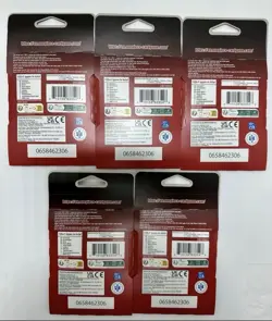 5x ENGLISH One Piece CCG: Carrying On His Will - Sleeved Booster Pack lot OP-13 - Image 2