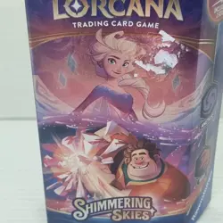 Lorcana TCG Disney Shimmering Skies Starter Deck Amethyst / Ruby Elsa Ralph New - Image 2