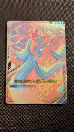 Gundam Card Game - GD01-118 - Overflowing Affection - U+ - Image 1