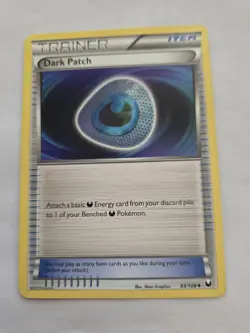 Dark Patch - 93/108 - Pokemon Dark Explorers Black & White Rare Card MP - Image 1