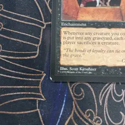 MTG Magic the Gathering Grave Pact (60/143) Stronghold LP - Image 2