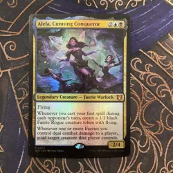 Alela, Cunning Conqueror Commander: Wilds of Eldraine Foil - Image 1