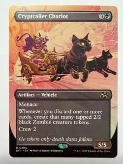 Cryptcaller Chariot (Borderless) Aetherdrift Regular NM - Image 1