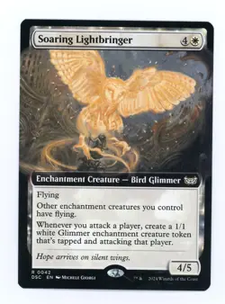 Commander: Duskmourn: House of Horror Soaring Lightbringer (Extended Art) #42 - Image 1