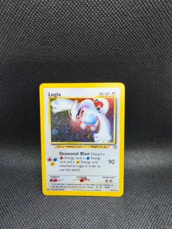 Pokemon 2000 Lugia 9/111 Neo Genesis Holo Rare Card NEAR MINT - Image 2