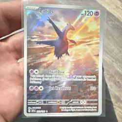Latios 203/191 Sv08 Surging Sparks Illustration Rare Full Art Holo English - Image 3