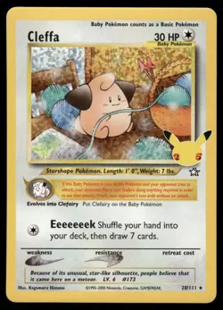 Pokemon Cards Cleffa 20/111 Celebrations NM *3 - Image 1