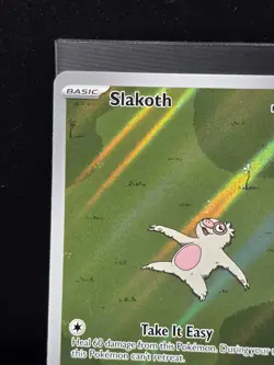 Pokemon Slakoth 212/191 Surging Sparks Illustration Rare Holofoil Near Mint - Image 5