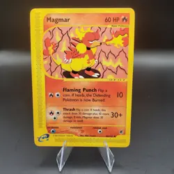 Pokemon Magmar 86/165 Regular Uncommon Expedition Base Set 2002 E Reader NM - Image 1