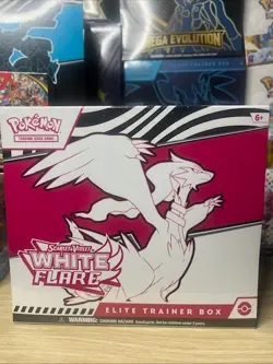 Pokemon TCG Scarlet & Violet White Flare Elite Trainer Box ETB Sealed b - Image 1