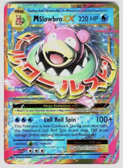 M SLOWBRO EX 27/108 HOLO EX RARE EVOLUTIONS POKEMON NM/M - Image 1