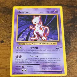The Pokemon Company Mewtwo Star 103/110 Holon Phantoms Holo Ultra Rare TCG - Image 1