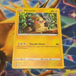 Pokemon TCG Morpeko SWSH012 Sword & Shield Promo Holo 80 HP Eng - Image 1