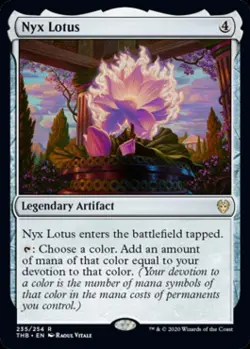 Nyx Lotus -Foil Light Play MTG Theros Beyond Death - Image 1