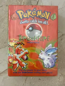 Brushfire Theme Pokemon Deck from Wizards of the Coast Trading Card Game - Image 1