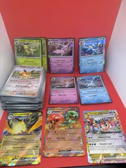 Pokemon Lot 140 All Holo Prismatic Evolution Destined Rivals Other English TCG - Image 1