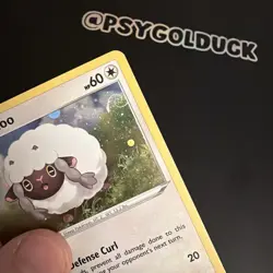 Pokemon Sword & Shield Promo Wooloo Holo SWSH011 NM Swirl! A11 - Image 2