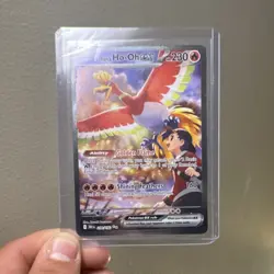Pokemon TCG Ethan's Ho-Oh ex 230/182 SV10 Destined Rivals SIR Holo Eng - Image 1