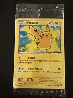 Pikachu XY 42/146 Movie Promo Holo (Sealed) - Pokemon TCG NM - Image 1