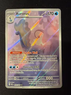 Aurorus 092/088 Holo Illustration Rare Perfect Order Pokemon Near Mint - Image 1