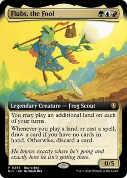 Flubs, the Fool (Extended Art) - Near Mint MTG Promos: Buy-A-Box - Image 1