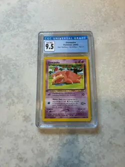 CGC 9.5 Old label- 2000 POKEMON NEO GENESIS 1ST EDITION 73 SLOWPOKE Komiya - Image 1