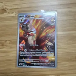 Pokemon TCG Blaziken 192/182 Destined Rivals Illustration Rare - Image 1