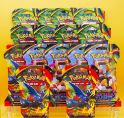 15× Pokemon Phantasmal Flames Sleeved Booster Packs | New Factory Sealed TCG - Image 1