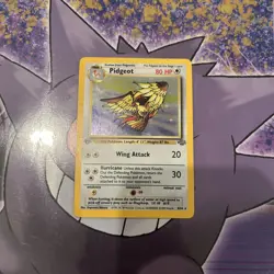 Pokemon TCG Pidgeot 8/64 Jungle 1st Edition Holo Rare 80 HP English 1999 LP - Image 1