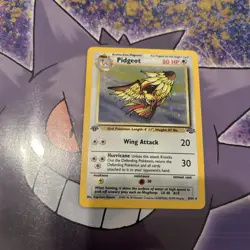 Pokemon TCG Pidgeot 8/64 Jungle 1st Edition Holo Rare 80 HP English 1999 LP - Image 3