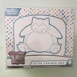 Pokemon 151 Elite Trainer Box ETB with Platinum Protector Case - Image 1