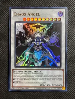 YuGiOh! - Chaos Angel RA05-EN043 Ultra Rare 1st Edition Near Mint - Image 1