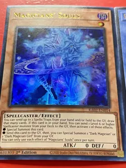 2x Magicians' Souls + ILLusion Of Chaos | Ultra Rares | NM | 1st Ed | YuGiOh! - Image 2
