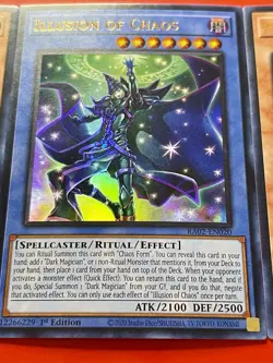 2x Magicians' Souls + ILLusion Of Chaos | Ultra Rares | NM | 1st Ed | YuGiOh! - Image 4