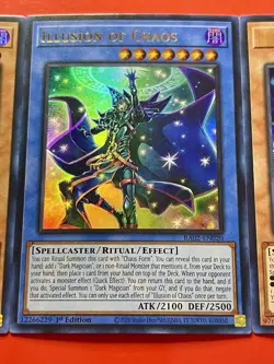 2x Magicians' Souls + ILLusion Of Chaos | Ultra Rares | NM | 1st Ed | YuGiOh! - Image 5