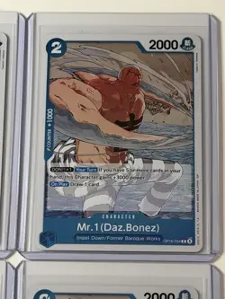 Mr. 1 (Daz.Bonez) OP16-054 The Time Of Battle 4 Foil Card Play Set Lot One Piece - Image 3