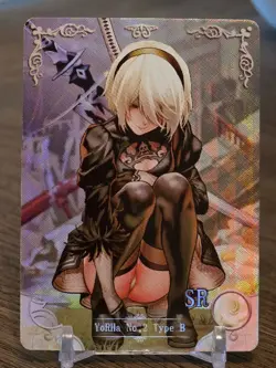 YoRHa No.2 Type B (2B) - NieR: Automata - SR - NS-2M02-046 - Doujin Card - Mint - Image 1