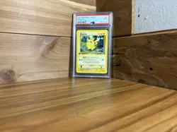 Pokemon TCG 1999 Jungle Pikachu Card #60/64 1st Edition, PSA 9 - Image 1