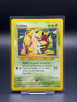 Ledyba 71/105 Neo Destiny LP Pokemon Card TCG Vintage WOTC - Image 1