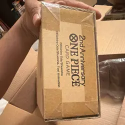 Bandai One Piece Card Game Japanese 2nd Anniversary Set Box 2024 English Cards - Image 3
